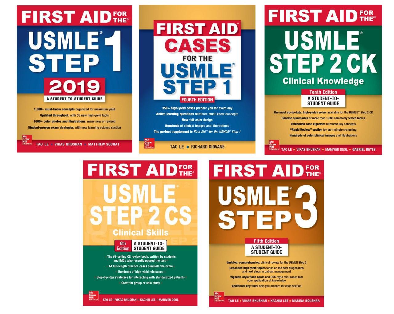 First Aid For USMLE Step 123 کتاب پزشکی بهار