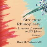 STRUCTURE RHINOPLASTY LESSONS LEARNED IN 30 YEARS -3 Volumes at 50€