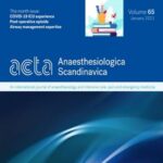 Acta Anaesthesiologica Scandinavica 2021 Full Archives at 25€
