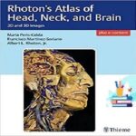 Rhoton’s Atlas of Head Neck and Brain 2D and 3D Images 1ed + Images at 2€