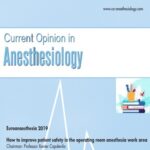 Current Opinion in Anaesthesiology 2021 Full Archives at 25€