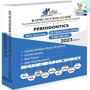 Periodontics Exam Book Prometric Questions MCQ 2023 TRUE PDF Price 30€